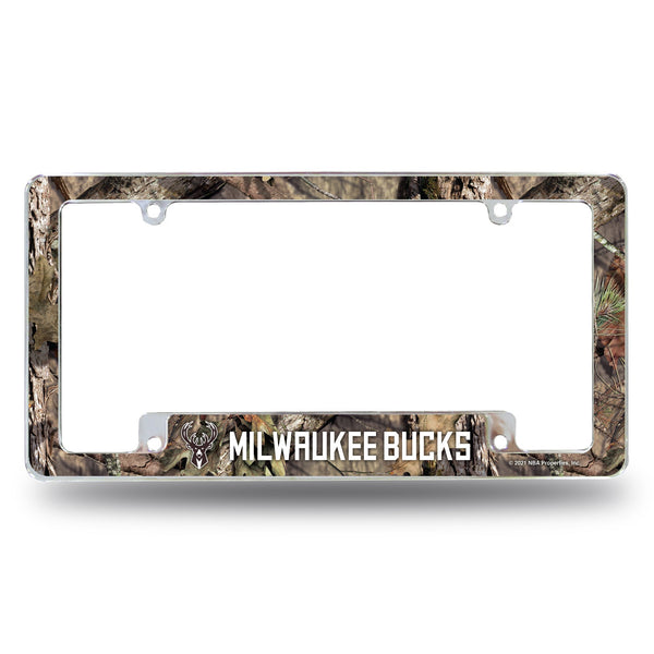 Wholesale Bucks / Mossy Oak Camo Break-Up Country All Over Chrome Frame (Bottom Oriented)