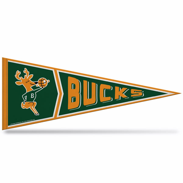 Wholesale Bucks Retro Design Soft Felt Carded Pennant (12" X 30")