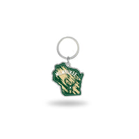 Wholesale Bucks - Wisconsin State Shaped Keychain