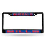 Wholesale Buffalo Bills Black Laser Chrome 12 x 6 License Plate Frame