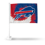 Wholesale Buffalo Bills - Tie Dye Design - Car Flag