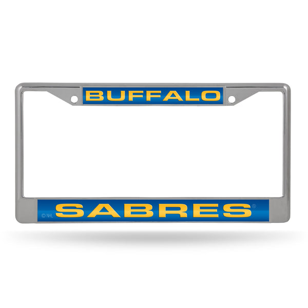 Wholesale Buffalo Sabres Laser Chrome Frame - Blue Bkg