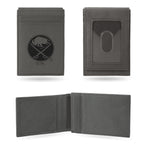 Wholesale Buffalo Sabres Laser Engraved Front Pocket Wallet - Gray
