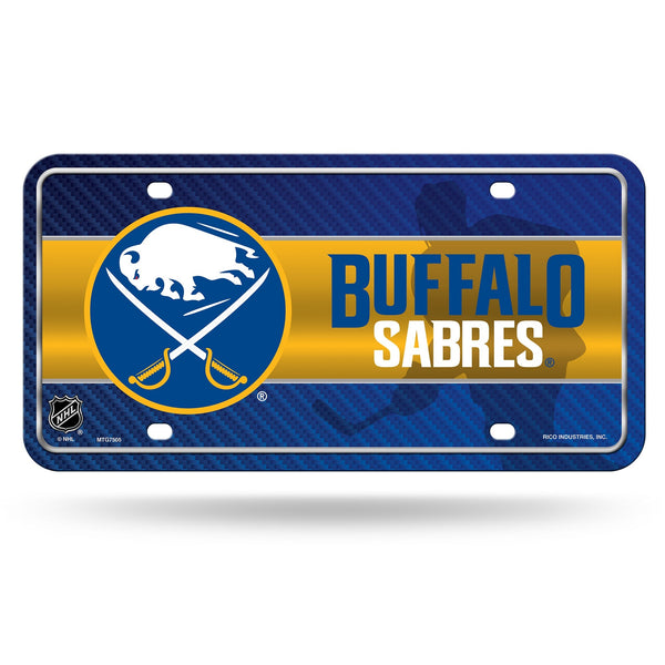 Wholesale Buffalo Sabres Primary Logo Metal Auto Tag