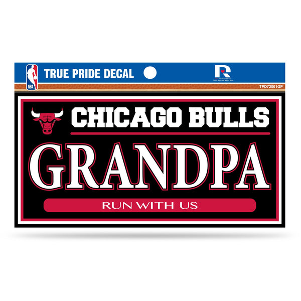Wholesale Bulls 3" X 6" True Pride Decal - Grandpa