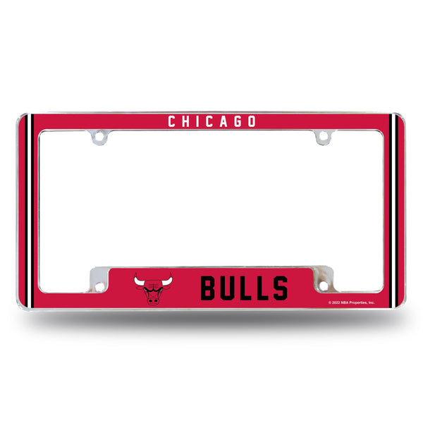 Wholesale Bulls Alternate Design All Over Chrome Frame - Bottom Oriented