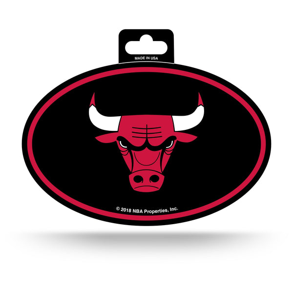 Wholesale Bulls Full Color Oval Sticker