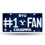 Wholesale Byu #1 Fan Metal Tag