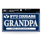 Wholesale BYU 3" X 6" True Pride Decal - Grandpa