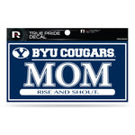 Wholesale BYU 3" X 6" True Pride Decal - Mom