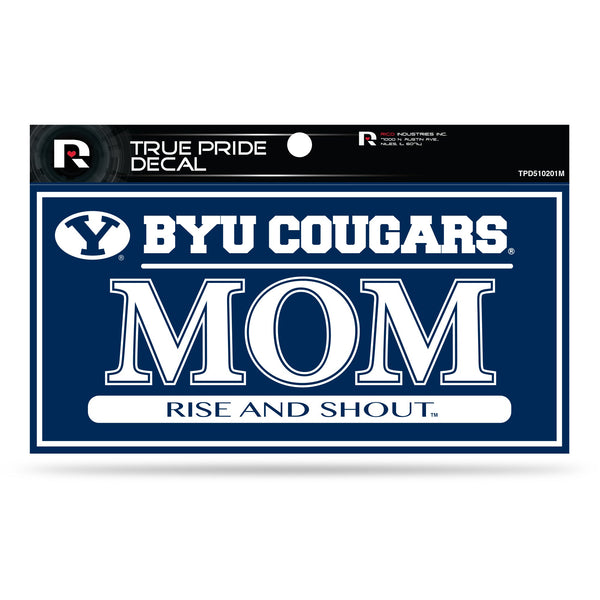 Wholesale BYU 3" X 6" True Pride Decal - Mom