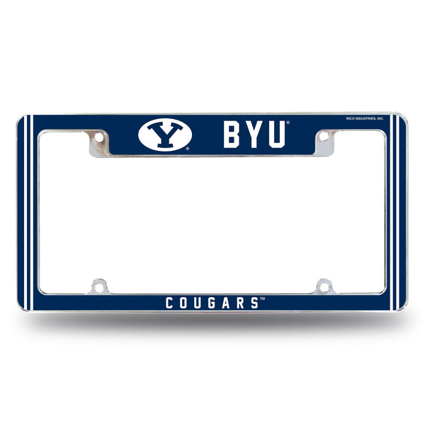 Wholesale Byu Alternate Design All Over Chrome Frame - Top Oriented