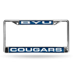 Wholesale BYU Blue Laser Chrome Frame