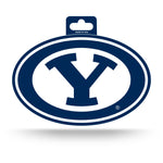 Wholesale BYU Full Color Oval Sticker