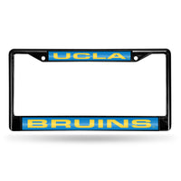 Wholesale California-Los Angeles Bruins Black Laser Chrome 12 x 6 License Plate Frame