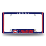 Wholesale Canadiens Alternate Design All Over Chrome Frame - Bottom Oriented