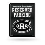 Wholesale Canadiens - Carbon Fiber Design - Metal Parking Sign