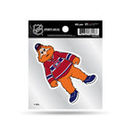 Wholesale Canadiens Clear Backer Decal W/ Mascot Logo (4"X4")