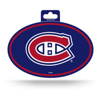 Wholesale Canadiens Full Color Oval Sticker