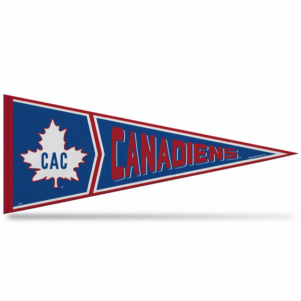 Wholesale Canadiens Retro Design Soft Felt Carded Pennant (12" X 30")