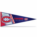 Wholesale Canadiens Soft Felt 12" X 30" Pennant With Header Card