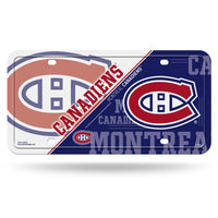 Wholesale Canadiens Split Design Metal Tag