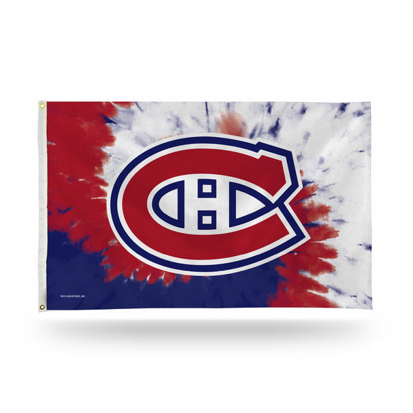 Wholesale Canadiens - Tie Dye Design - Banner Flag (3X5)