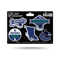 Wholesale Canucks 5-Pc Sticker Sheet