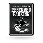 Wholesale Canucks - Carbon Fiber Design - Metal Parking Sign