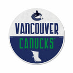 Wholesale Canucks Shape Cut Logo With Header Card - Classic Design