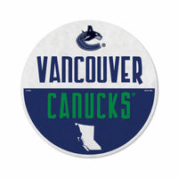 Wholesale Canucks Shape Cut Logo With Header Card - Classic Design