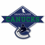 Wholesale Canucks Shape Cut Logo With Header Card - Diamond Design