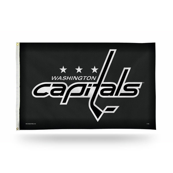 Wholesale Capitals - Carbon Fiber Design - Banner Flag (3X5)