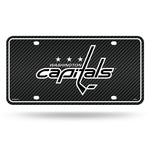 Wholesale Capitals - Carbon Fiber Design - Metal Auto Tag