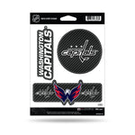 Wholesale Capitals - Carbon Fiber Design - Triple Spirit Stickers