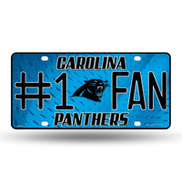 Wholesale Car. Panthers #1 Fan Primary Metal Tag