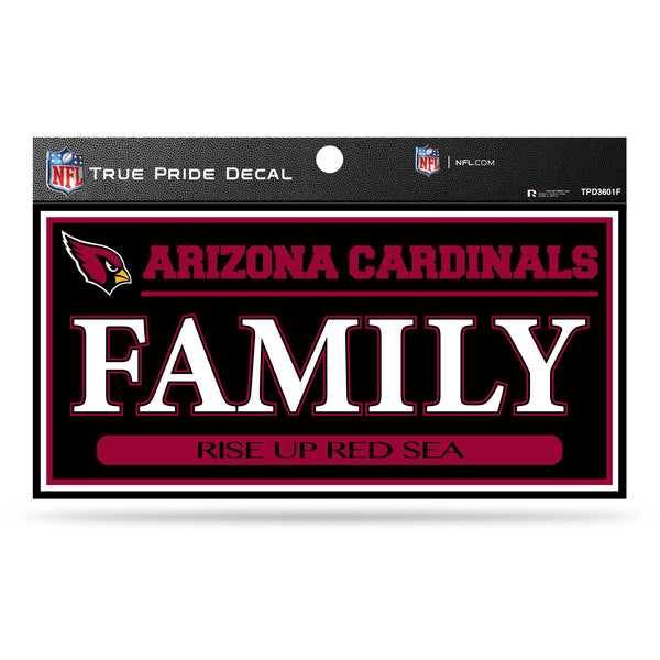 Wholesale Cardinals - AZ 3" X 6" True Pride Decal - Family