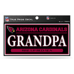 Wholesale Cardinals - AZ 3" X 6" True Pride Decal - Grandpa