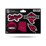 Wholesale Cardinals - Az 5-Pc Sticker Sheet