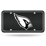 Wholesale Cardinals - AZ - Carbon Fiber Design - Metal Auto Tag