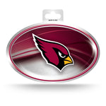 Wholesale Cardinals - AZ Metallic Oval Sticker