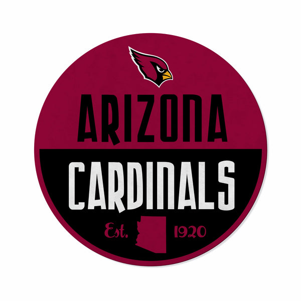 Wholesale Cardinals - Az Shape Cut Logo With Header Card - Classic Design
