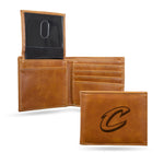 Wholesale Cavaliers Laser Engraved Billfold Wallet - Brown