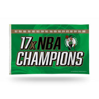 Wholesale Celtics : 17 Time Nba Champs Banner Flag