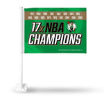 Wholesale Celtics : 17 Time Nba Champs Car Flag