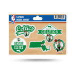 Wholesale Celtics 5-Pc Sticker Sheet
