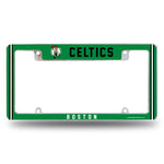 Wholesale Celtics Alternate Design All Over Chrome Frame - Top Oriented