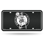 Wholesale Celtics - Carbon Fiber Design - Metal Auto Tag