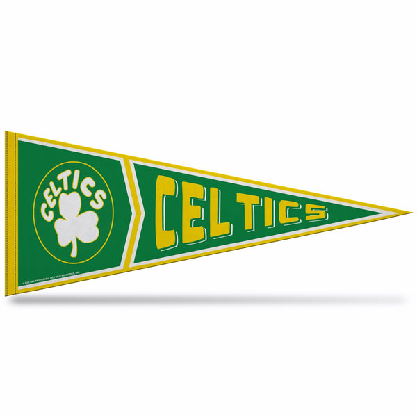 Wholesale Celtics Retro Design Soft Felt Carded Pennant (12" X 30")