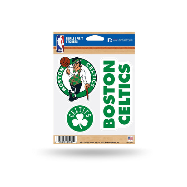 Wholesale Celtics Triple Spirit Stickers